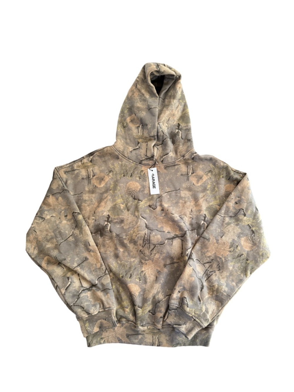 Garage Pullover UltraFleece Camo Hoodie Sweatshirt NWT Size XXS/XS - Picture 5 of 8
